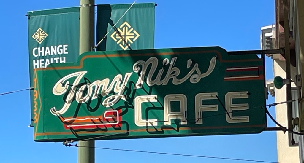Tony Nik's Cafe, San Francisco