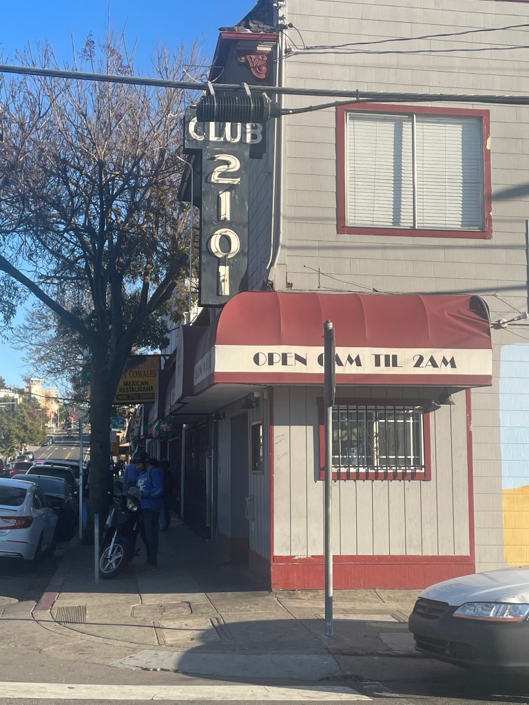 2101 Club, exterior