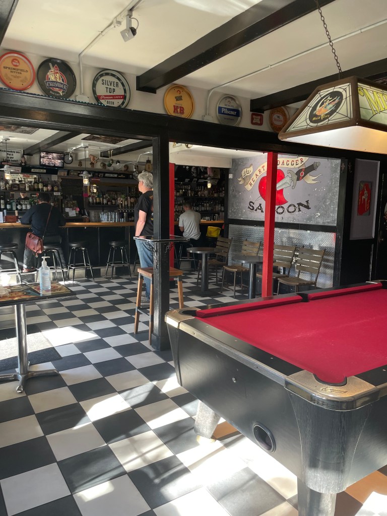 Heart & Dagger Saloon, interior