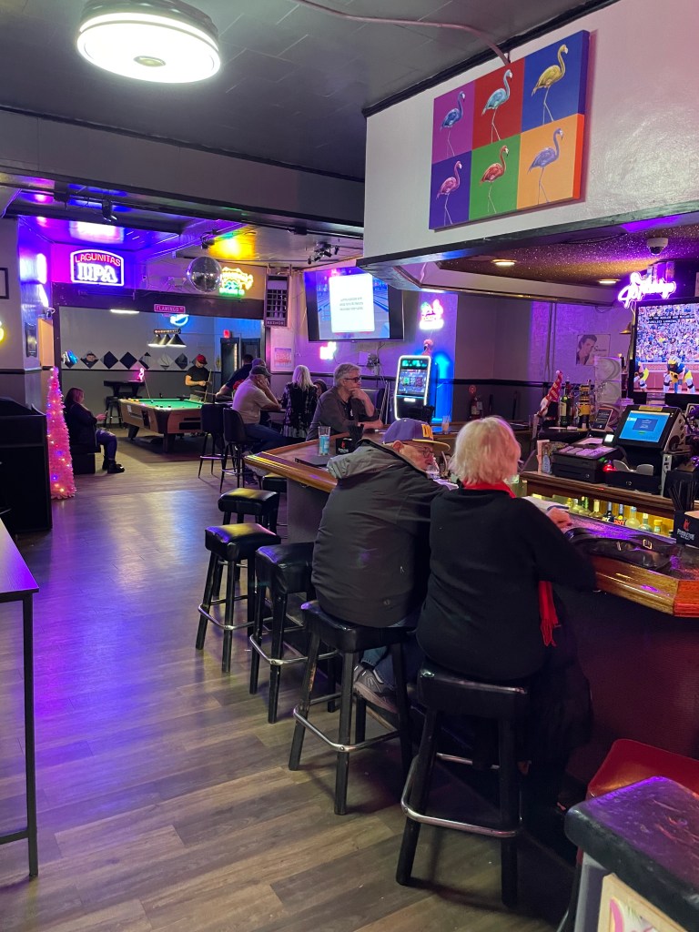 Flamingo Lounge, interior