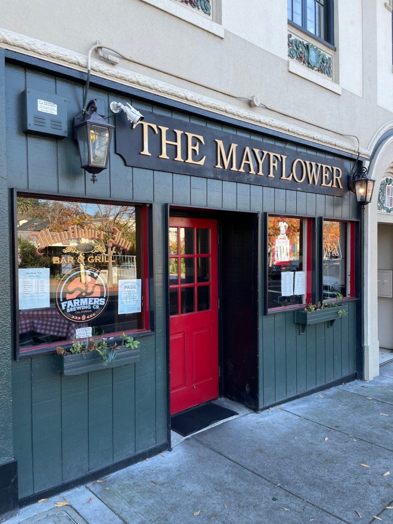 The Mayflower Pub, San Rafael, exterior