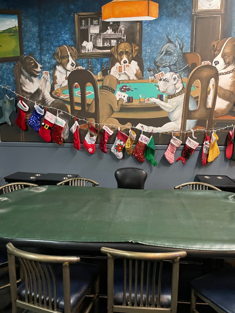 Pete's 881 Club, San Rafael, poker table