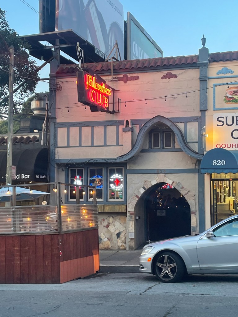 Philosopher's Club, exterior