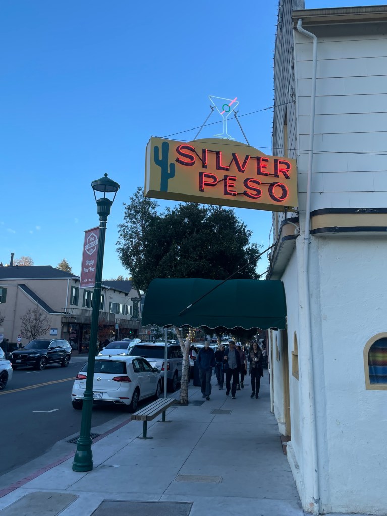 Silver Peso, Larkspur, exterior