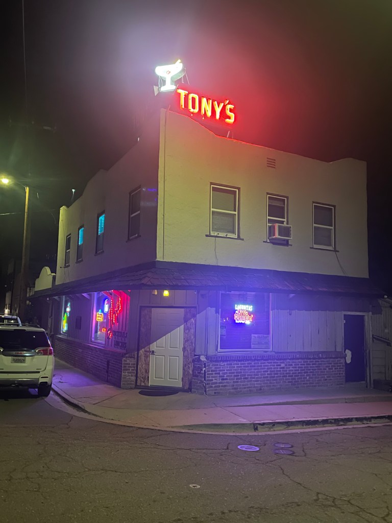 Tony's Place, exterior