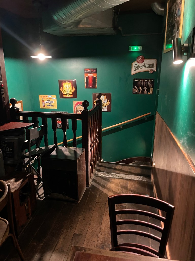 Galway Irish Pub, Paris, interior