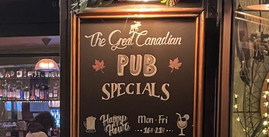 The Great Canadian Pub,&nbsp;Paris