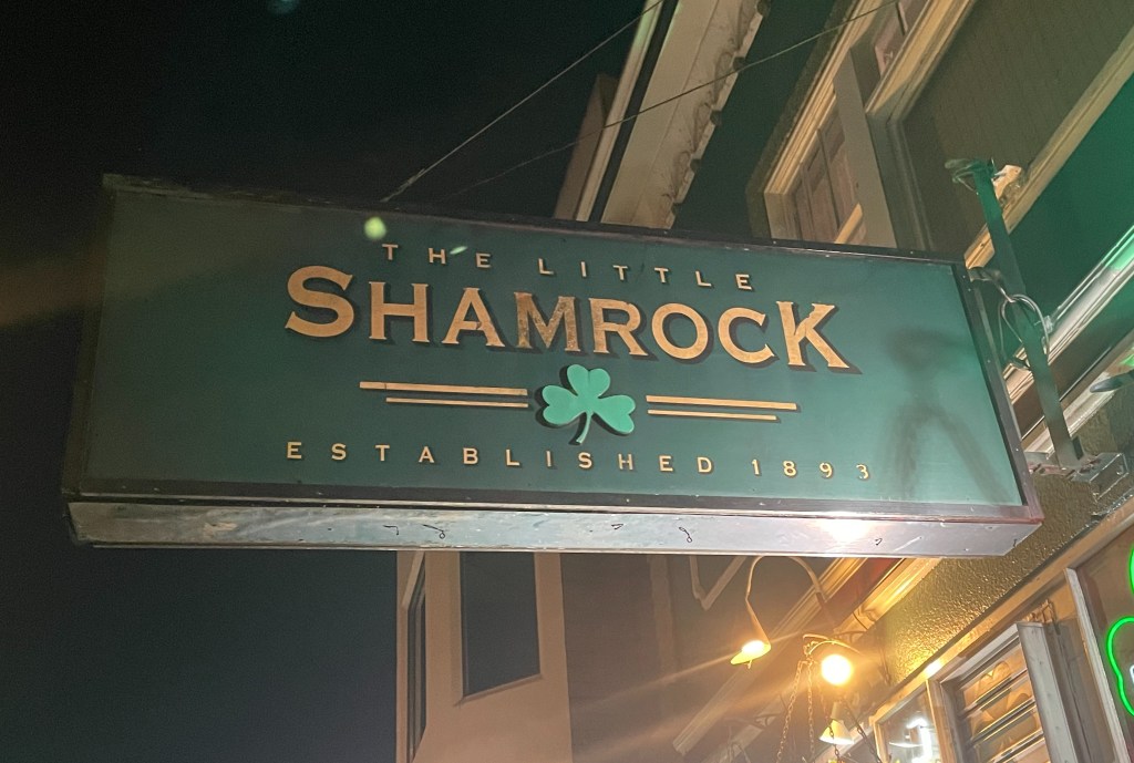 The Little Shamrock, San&nbsp;Francisco