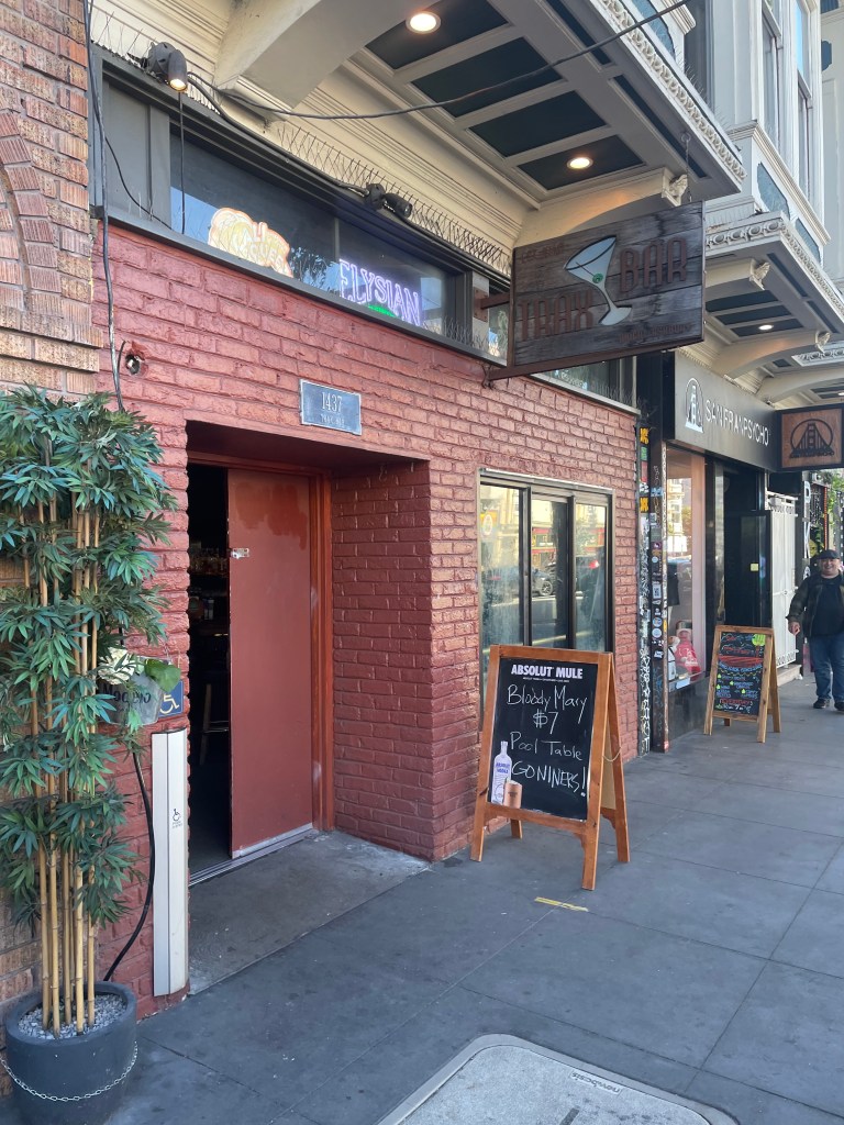 Trax, San Francisco, exterior