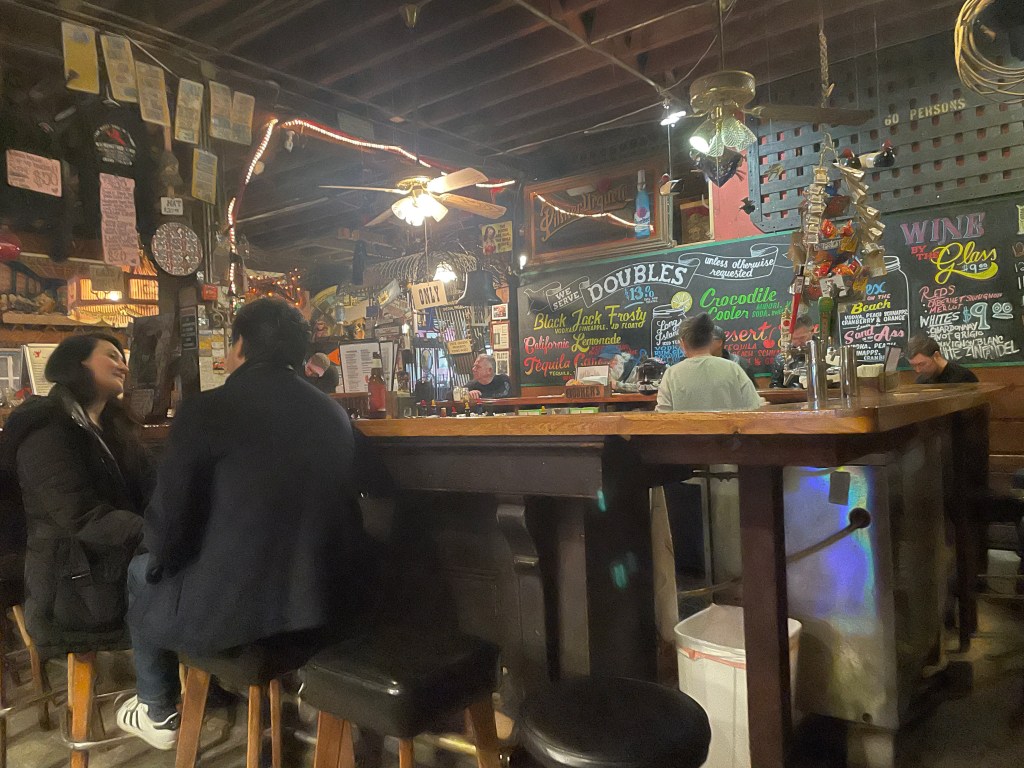 The Warehouse Cafe, Port Costa, interior