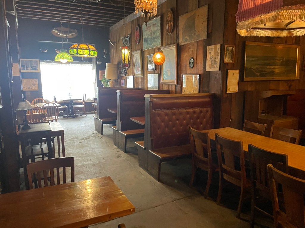 another room in The Warehouse Cafe, Port Costa