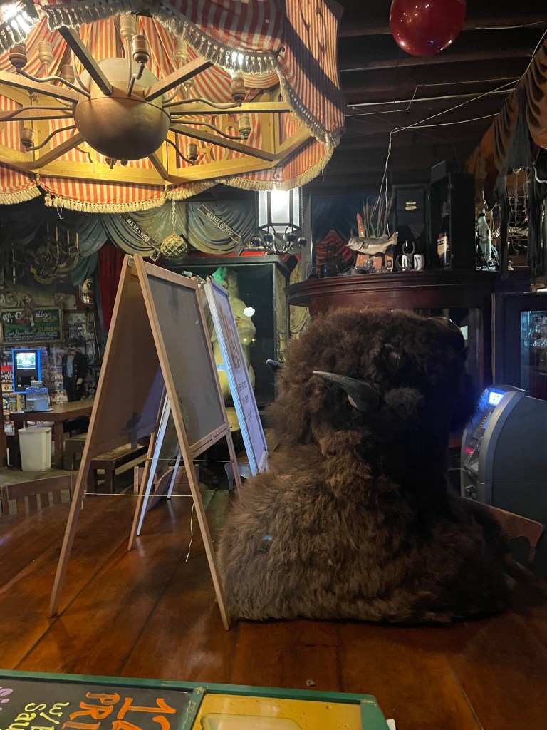 The Warehouse Cafe, Port Costa, interior