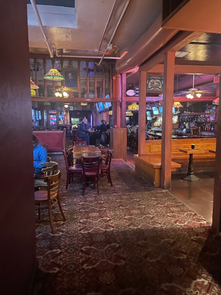 Yancy's Saloon, San Francisco, interior