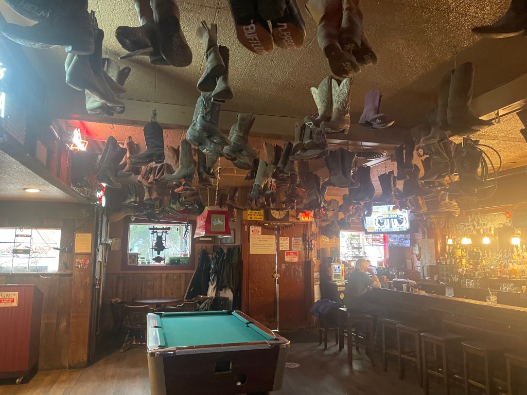 Clayton Club Saloon, Clayton, interior
