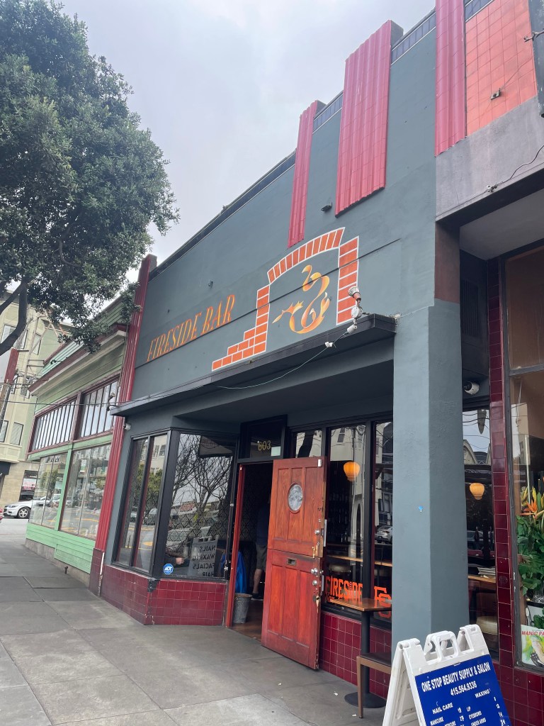 Fireside Bar, San Francisco, exterior