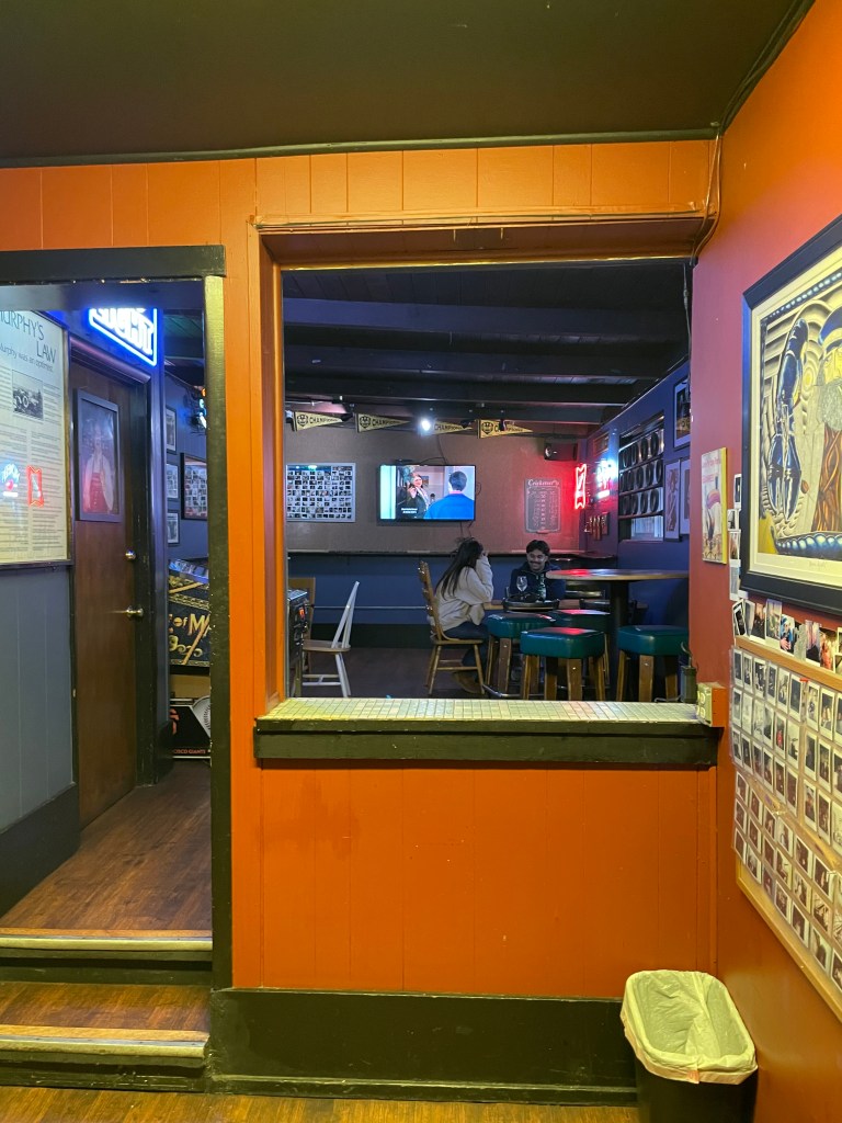 photo of the back room of Glen Park Station bar, San Francisco