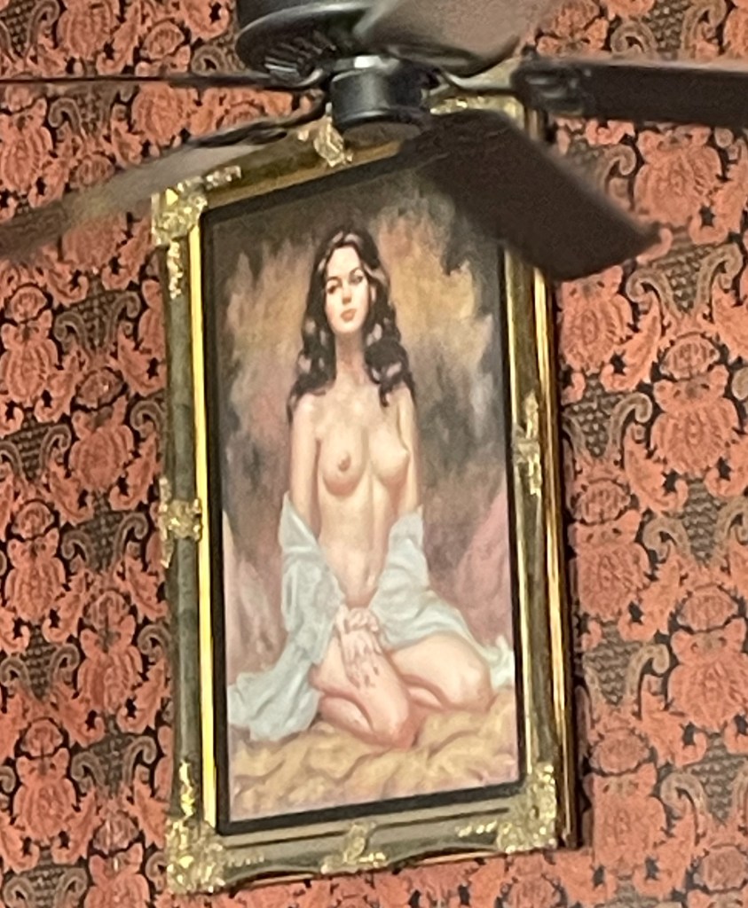 photo of a nude painting from The Homestead, San Francisco