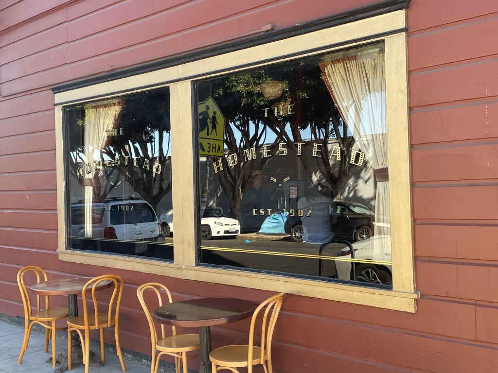 The Homestead, San Francisco, window