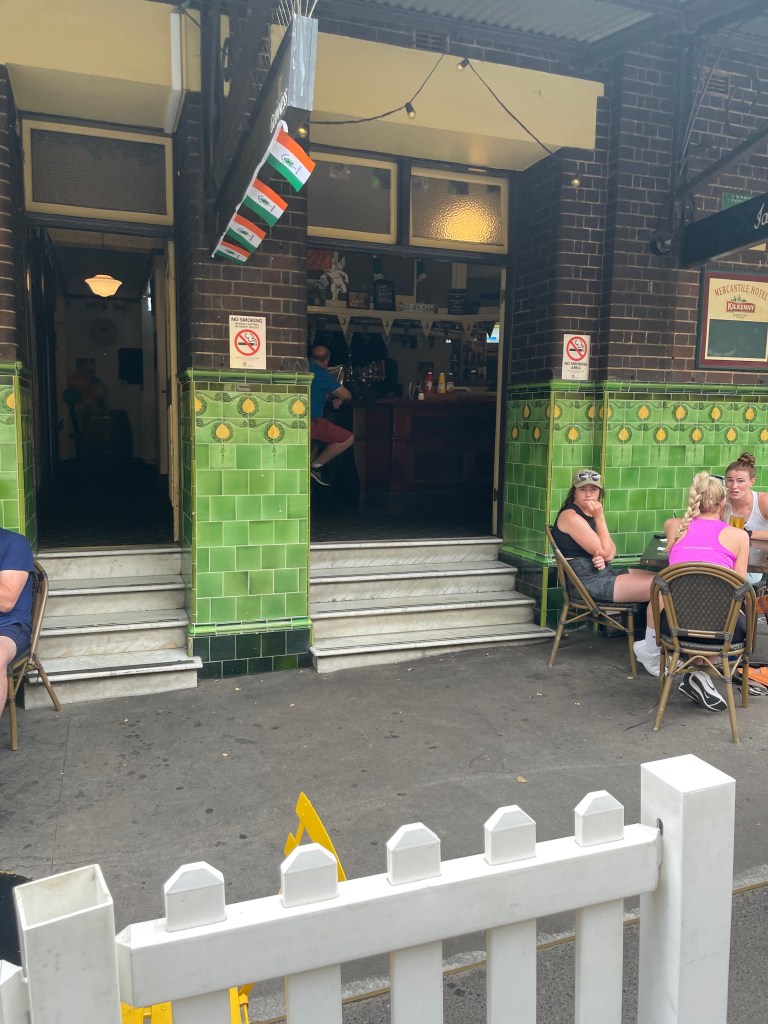 photo of the exterior of The Mercantile Hotel, Sydney