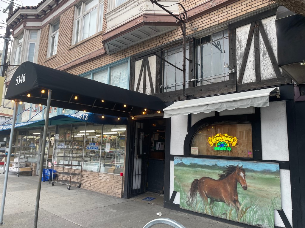 photo of the exterior of The Nags Head, San Francisco