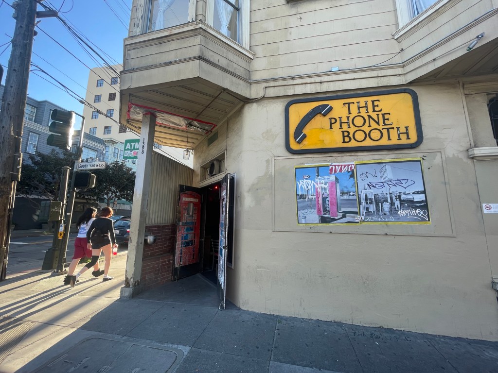 The Phone Booth, San Francisco, exterior