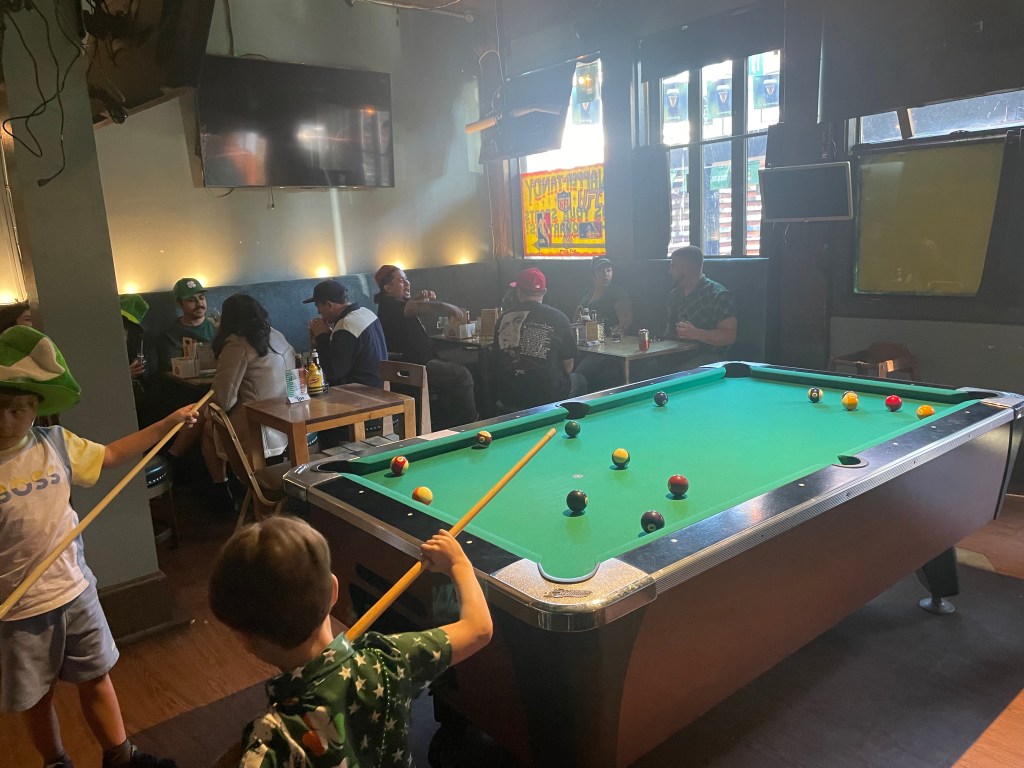 The Napper Tandy, San Francisco, back room