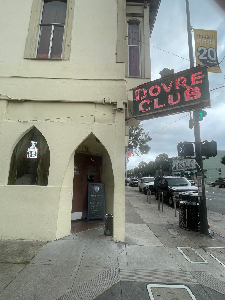 photo of the exterior of Dovre Club, San Francisco
