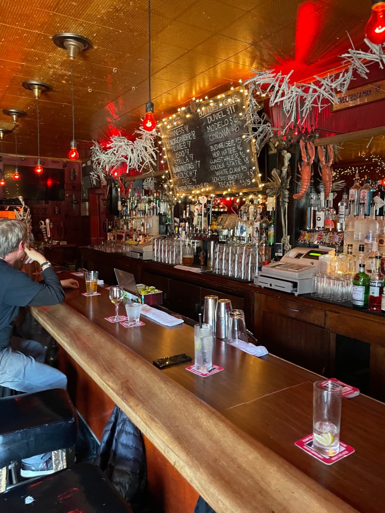photo of the bar in The Phone Booth bar, San Francisco, CA