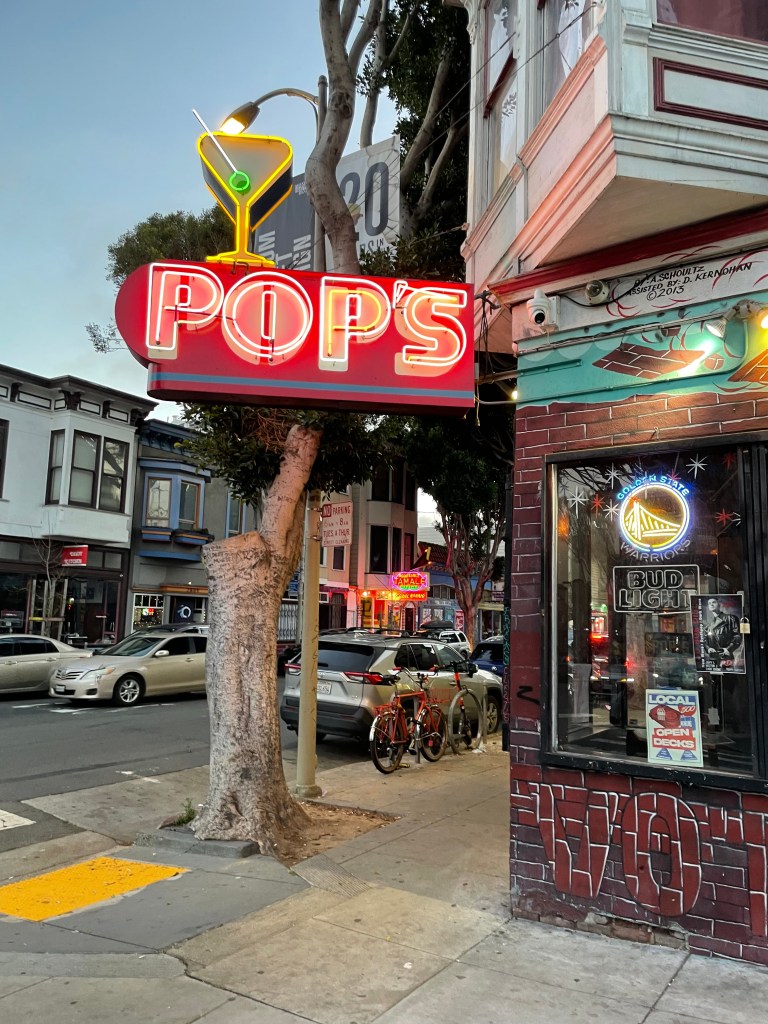 photo of the exterior of Pop's Bar, San Francisco