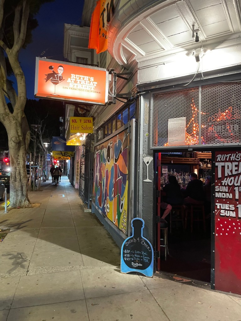 photo of the exterior of Ruth's at Treat Street Cocktails, San Francisco