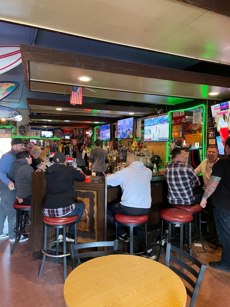 photo of the interior of the Surf Lounge, Pacifica