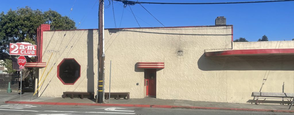 photo of the exterior of The 2AM Club, Mill Valley, CA