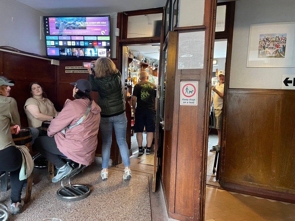 photo of interior of The Bush House Bar, Bushmills, Ireland