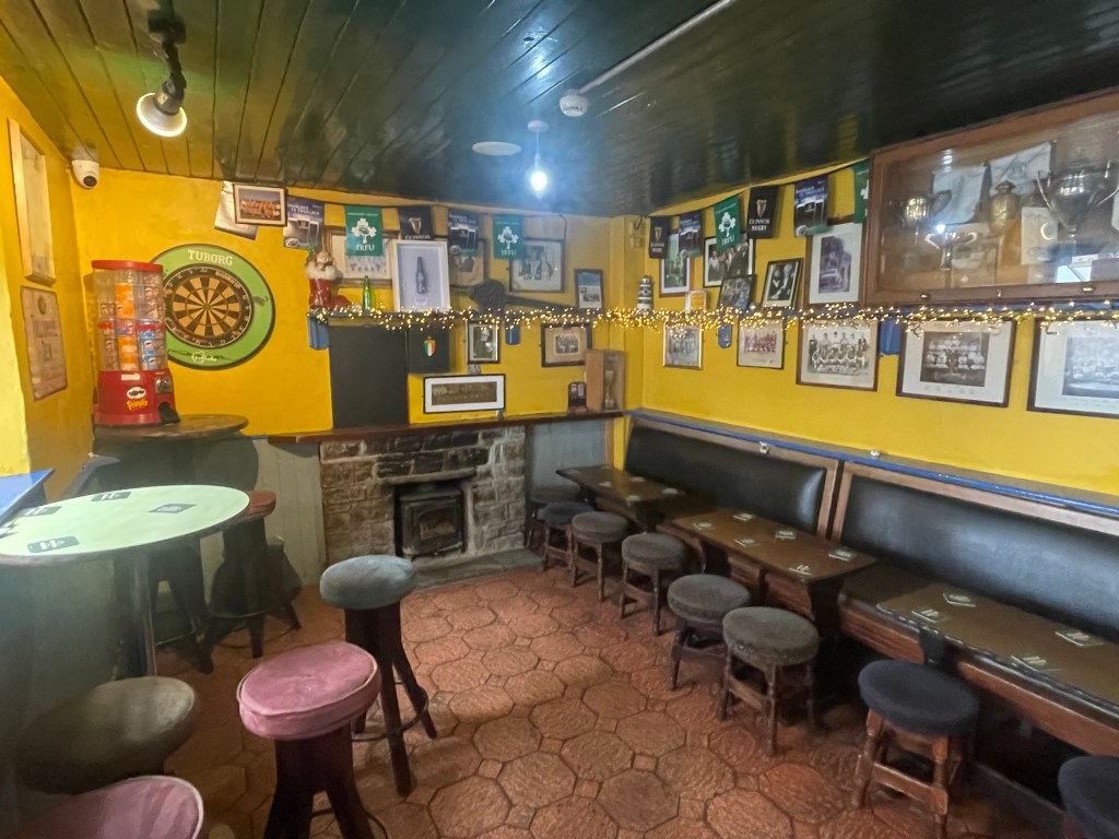 photo of interior of The Blue Light, Dublin, Ireland