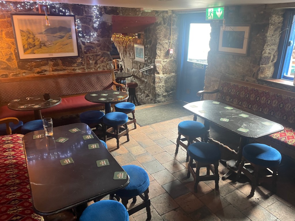 photo of interior of The Blue Light, Dublin, Ireland
