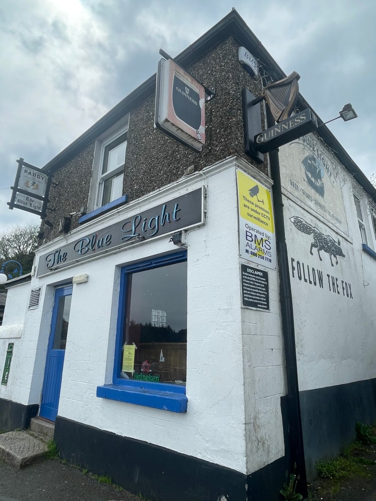 photo of exterior of The Blue Light, Dublin, Ireland