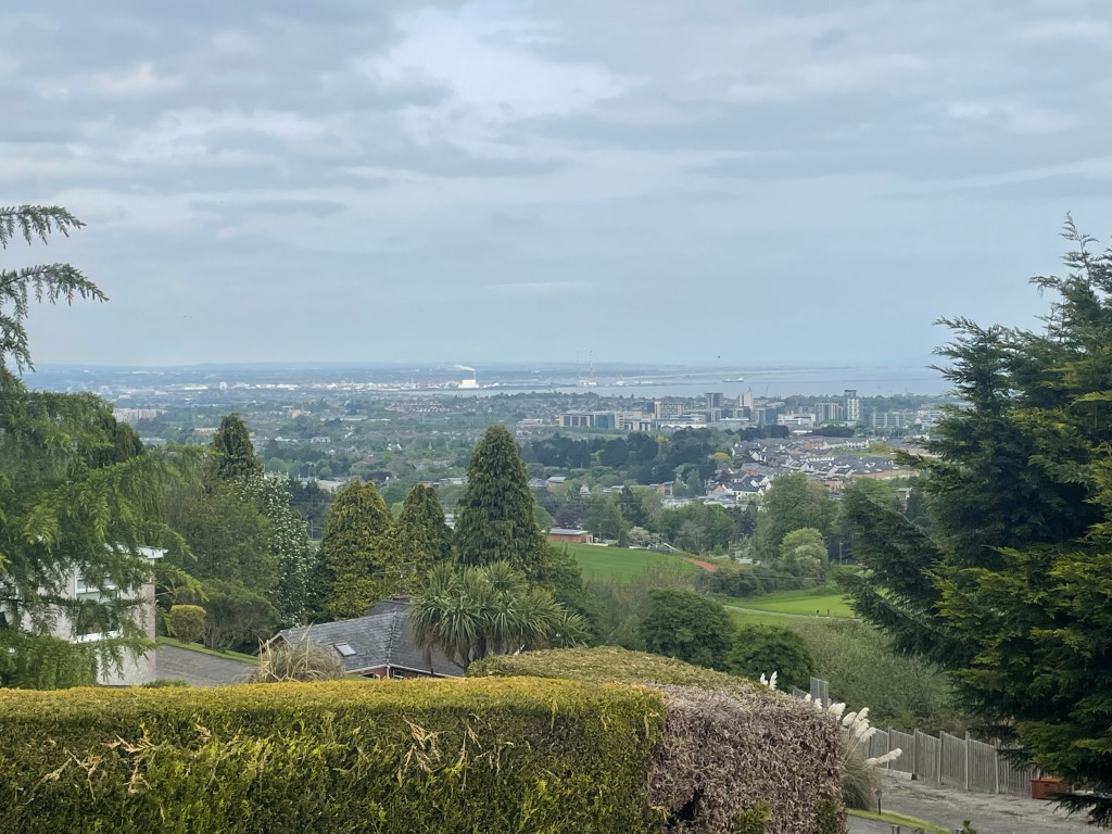 photo of the view from The Blue Light, Dublin, Ireland