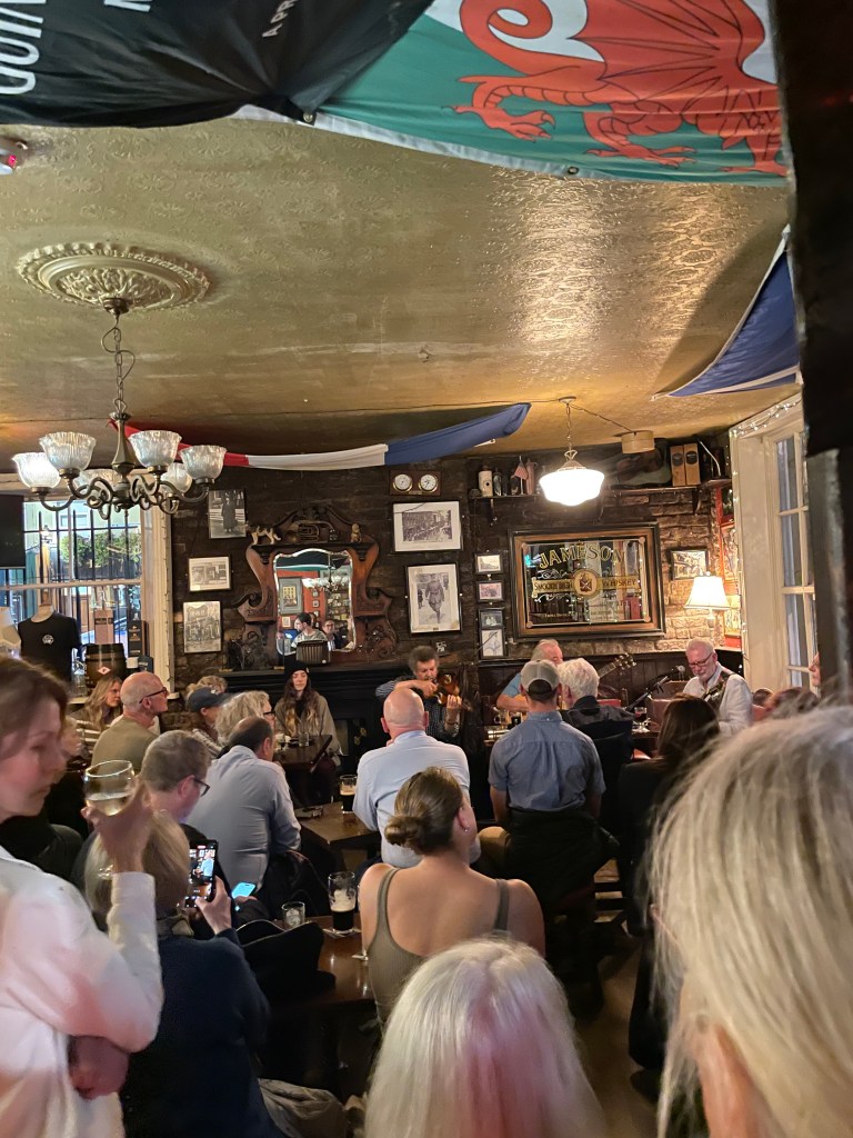 photo of the interior of The Brazen Head, Dublin, Ireland