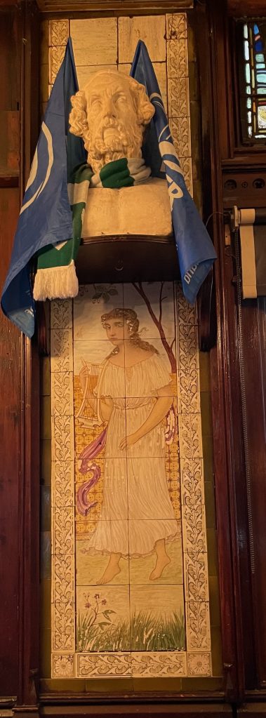 photo of interior detail Bruxelles Bar, Dublin, Ireland