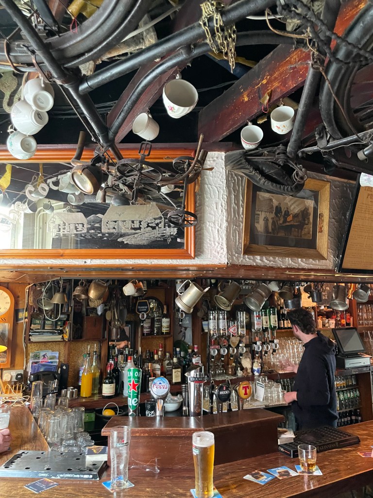 photo of interior of The Cottage Bar, Letterkenny, Ireland