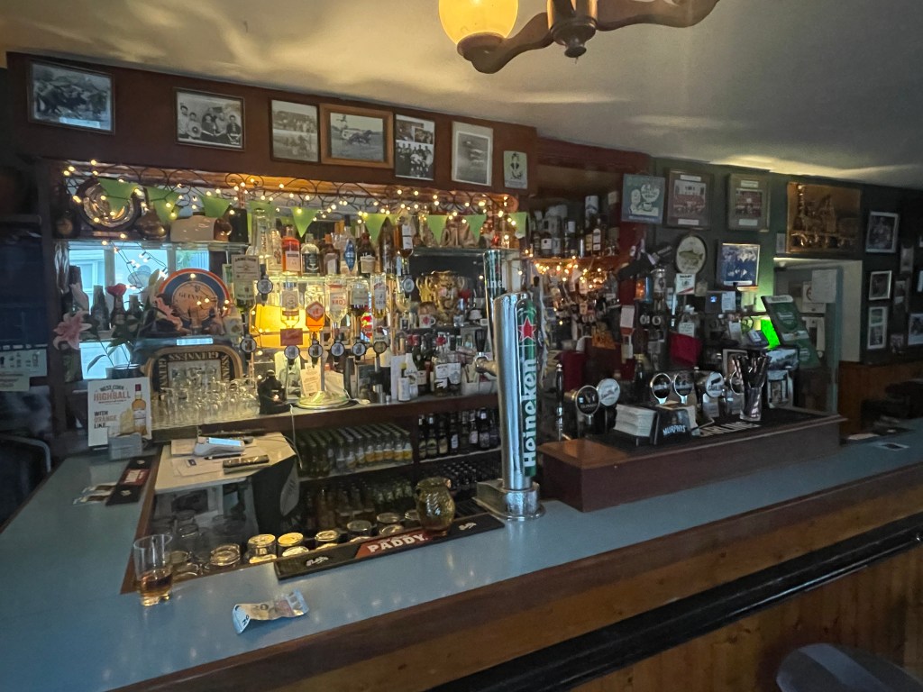 photo of the bar of The Corner Bar, Skibbereen, Ireland