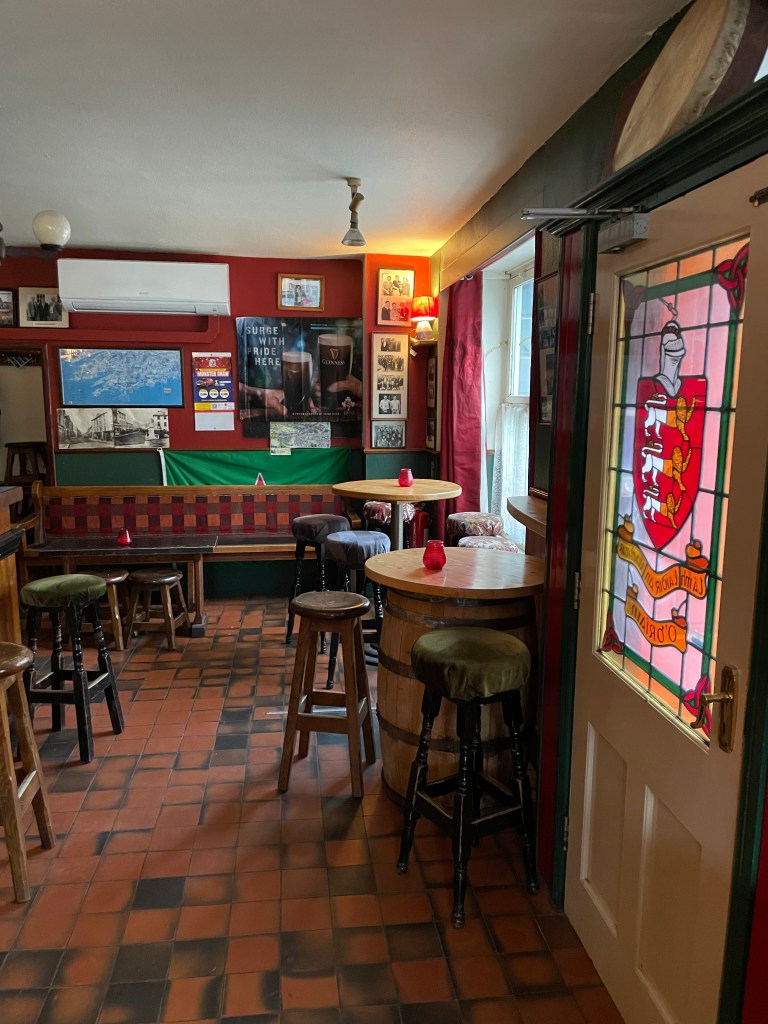 photo of the interior of The Corner Bar, Skibbereen, Ireland