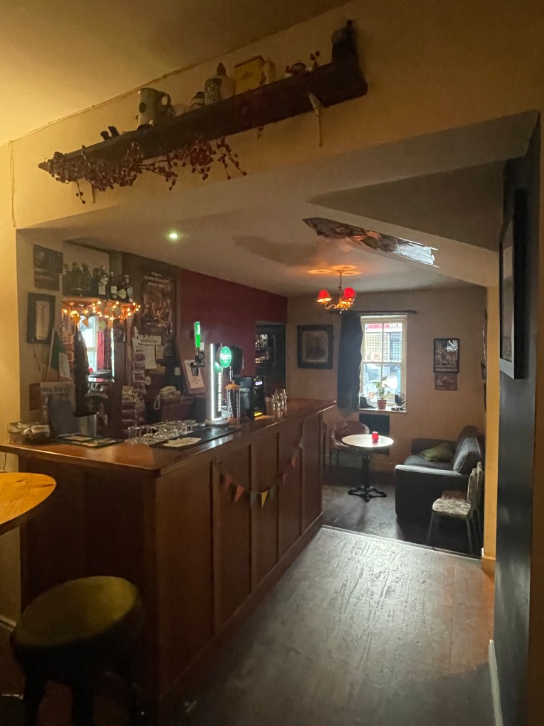 photo of the interior of The Corner Bar, Skibbereen, Ireland