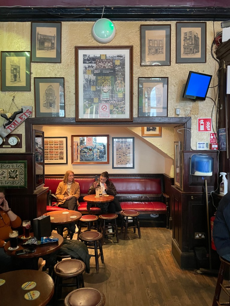 photo of McDaids Pub, interior, Dublin, Ireland