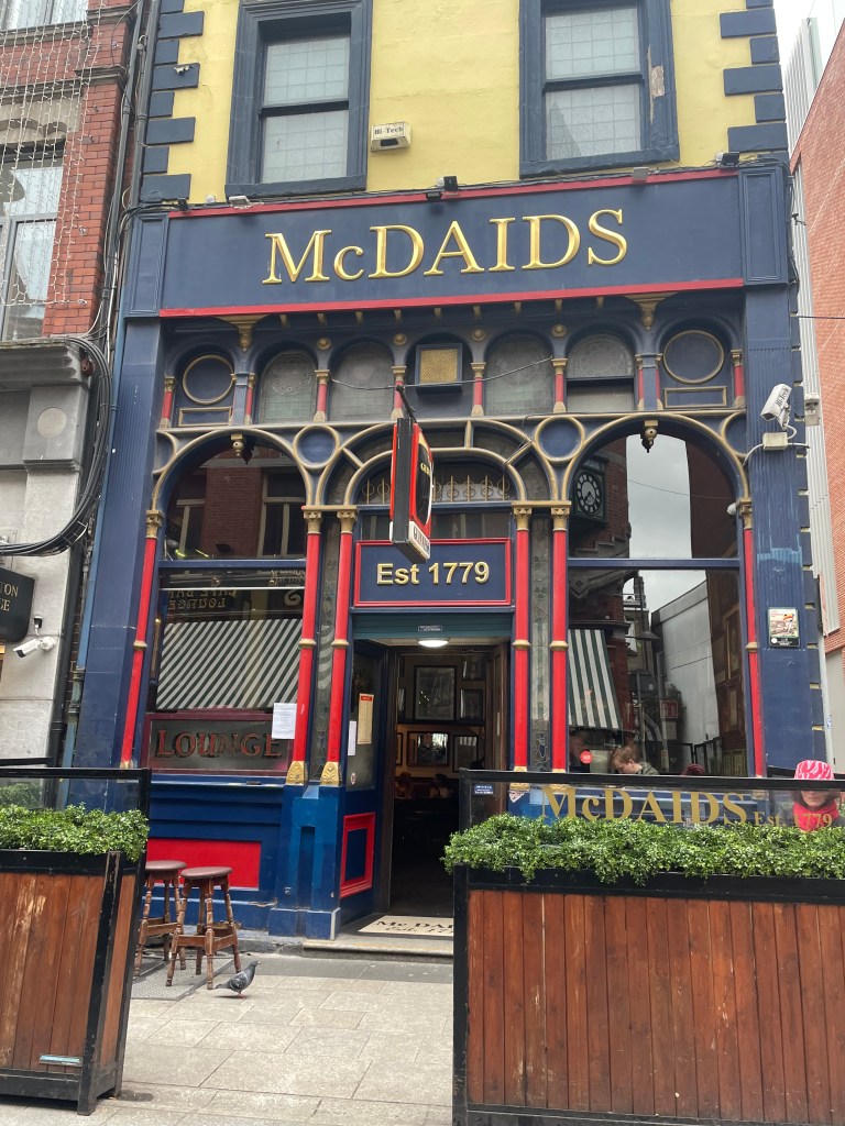 photo of McDaids Pub, exterior, Dublin, Ireland