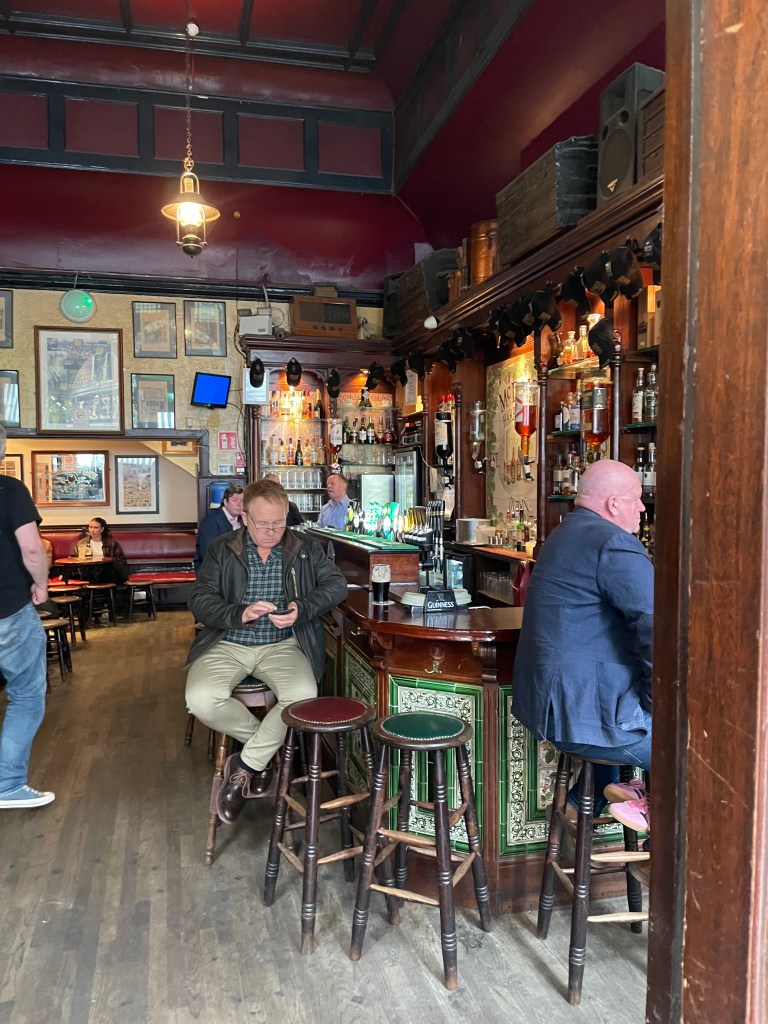 photo of McDaids Pub, interior, Dublin, Ireland