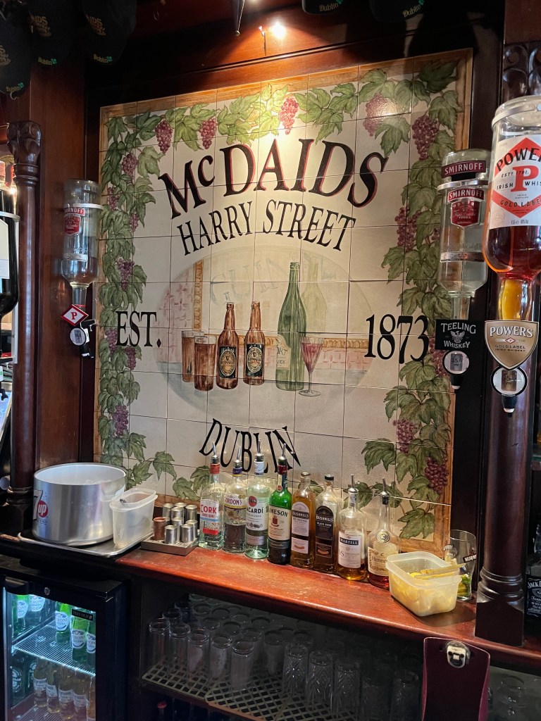 photo of McDaids Pub, mosaic, Dublin, Ireland