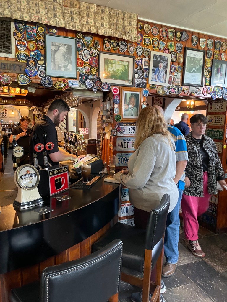 photo of interior of Gus O'Connor's Pub, Doolin, Ireland