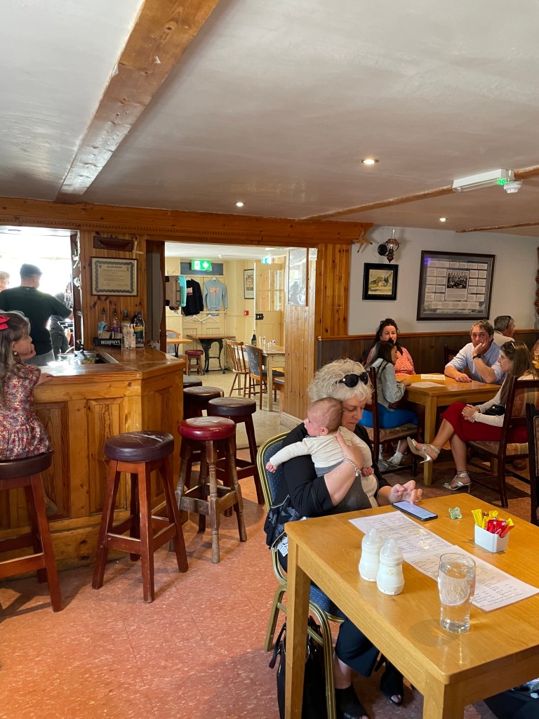 photo of interior of Helen's Bar, Kilmakilloge, Ireland