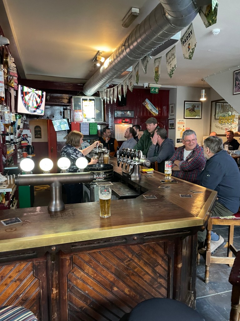 photo of the interior of Horse and Hound pub, Skibbereen, Ireland